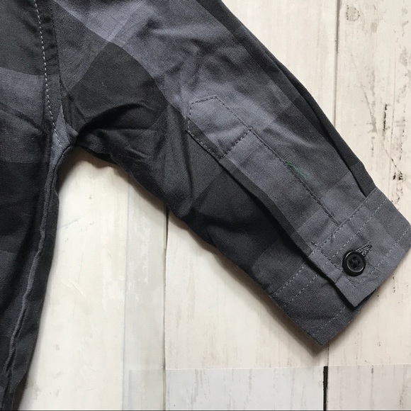 Sovereign Code Button Down Long Sleeve Baby Onesie - Picture 8 of 10